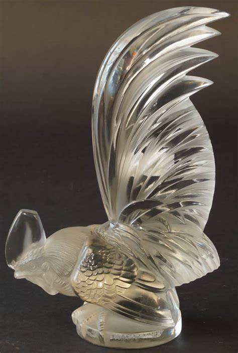 Rene Lalique Coq Nain Car Mascot RLalique Com