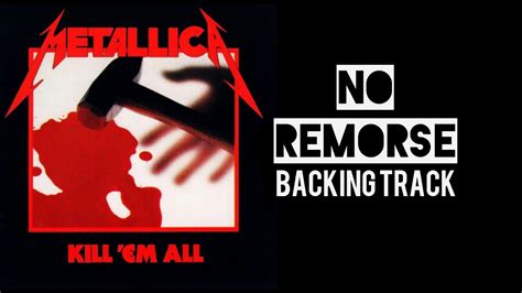 Metallica Backing Track No Remorse Drums And Bass Instrumental