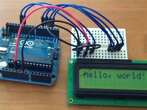 Lcd Display Helloworld Arduino Project Hub