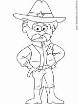 Sheriff Coloring Badge Rpso Getcolorings Sheriff2 Characters Lightupyourbrain sketch template