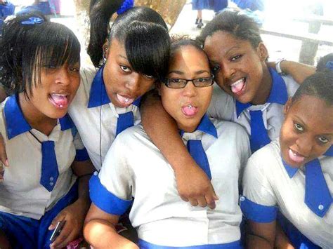 jamaican school girls got their tongues pierced jamaican culture school girl skin