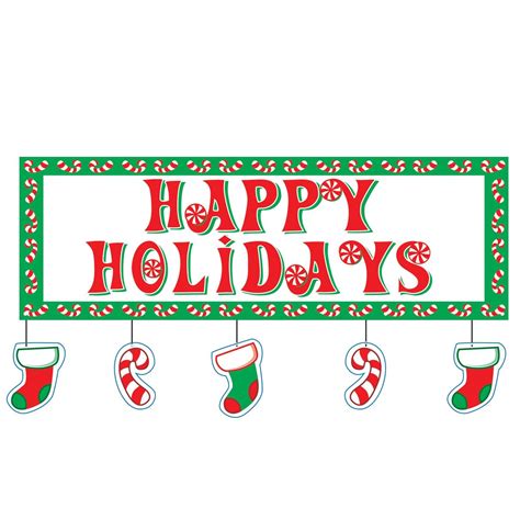 Happy Holidays For Email Signature Clip Art Library