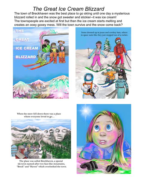 THE GREAT ICE CREAM BLIZZARD — Whitney L Anderson