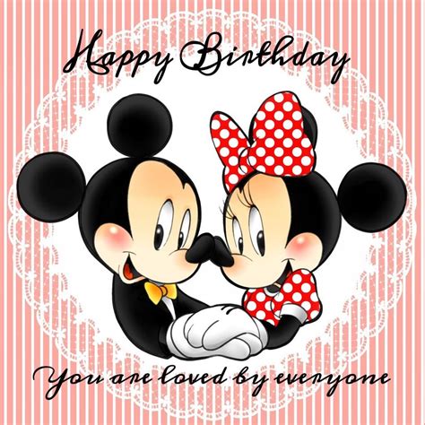 とんちゃん On Twitter Happy Birthday Mickey Mouse Disney Birthday Quotes