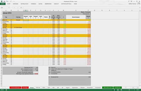 Excel Arbeitszeit Berechnen Mit Pause Vorlage Einzigartig