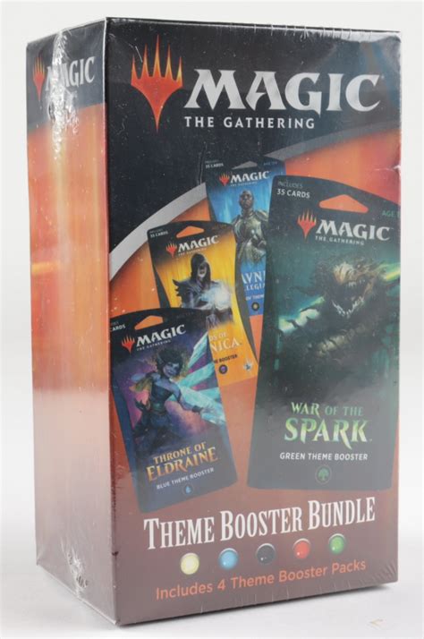 Magic The Gathering Theme Booster Bundle Box Pristine Auction