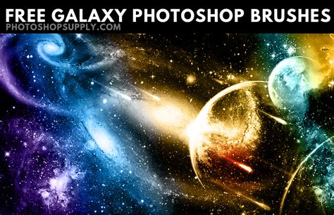 Free Galaxy Photoshop Brushes Photoshop Supply