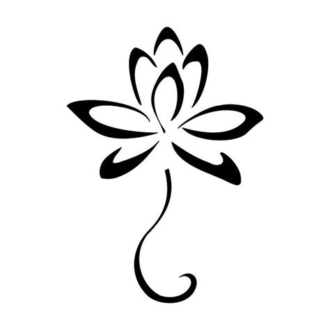 Lotus Flower Symbol Clipart Best