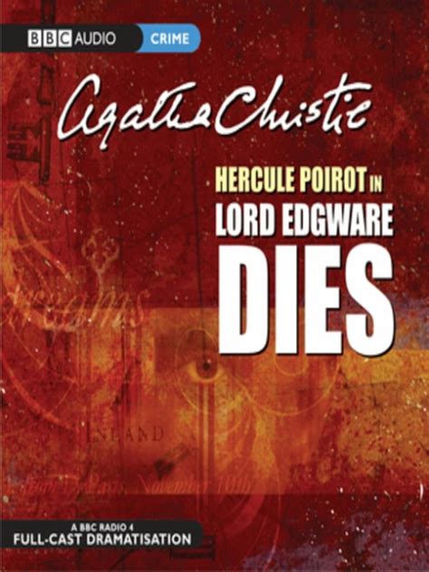 lord edgware dies audiobook agatha christie listening books