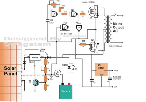 3 Phase Solar Inverter Circuit Diagram