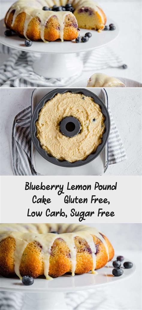 To a medium mixing bowl or stand mixer bowl, add the yellow cake mix, water, eggs, vegetable oil, lemon juice, and lemon zest. Blueberry Lemon Pound Cake - Gluten Free, Low Carb, Sugar ...
