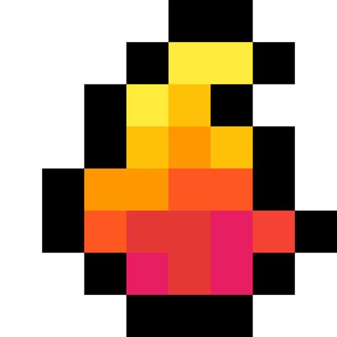 Pixilart  Fire For Challenge 8x8 Pixel Drawing Pixel Art