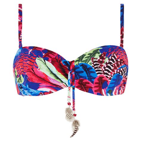 Cyell Macaw Bandeau Bikini Oberteil Mehrfarbig Bestellen Sie Online