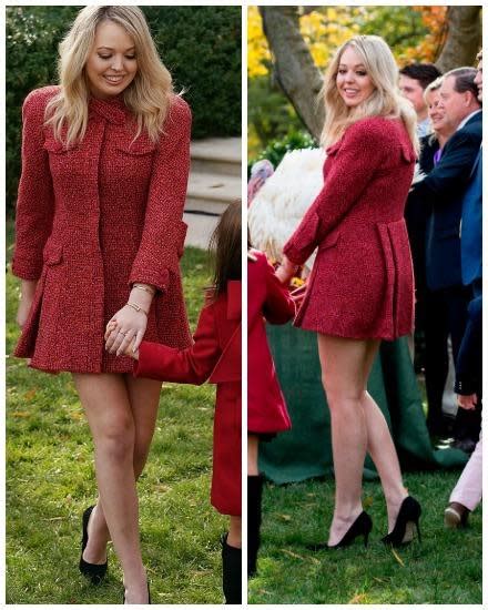 People Are Outraged By Tiffany Trump S Bare Legs At The White House