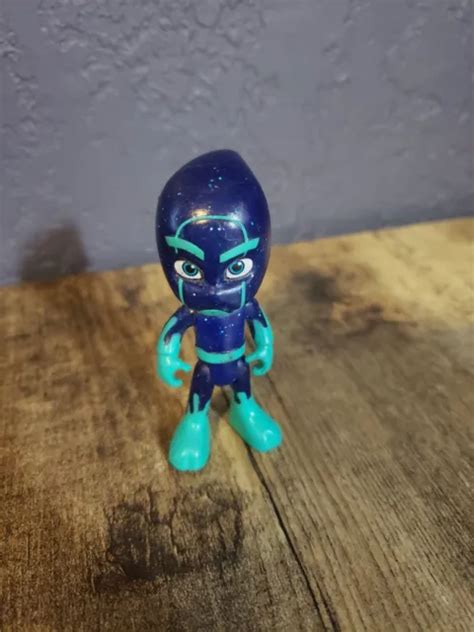 Pj Masks Night Ninja Villain Figure 3 Tall Disney Jr Blue Glitter 6