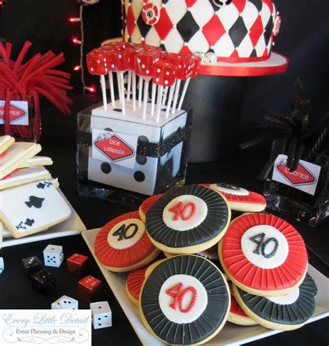 The decorations and supplies for a casino themed party are important for getting the right atmosphere. Every Little Detail Event Planning and Design: Brian's ...