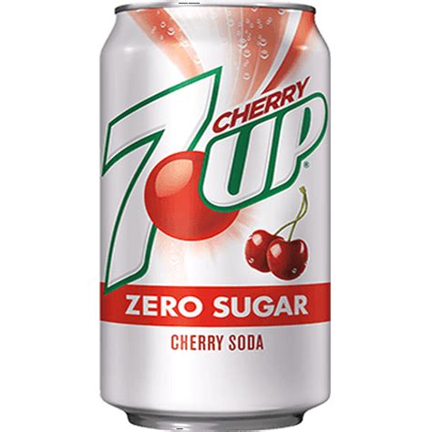 7up Cherry Zero Sugar Soda 12oz Cans Pack Of 18