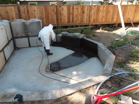 We actually specialize in building ponds that have a. SUPERPRO Coating being applied as a pond liner. SUPERPRO ...
