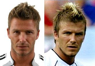 David Beckham S Short Mohawk Faux Hawk Messy Hairstyle David