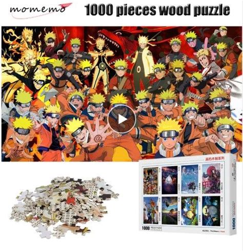Momemo Naruto Uzumaki 1000 Stücke Puzzle High Definition Cartoon Anime