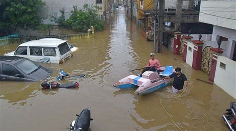 Heavy Rains In Andhra Pradesh Telangana 29 Killed Parts Of Hyderabad