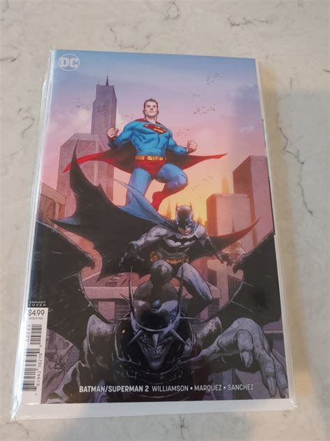 Batmansuperman 2 Jerome Opeña Cardstock Variant Cover 2019 Comic
