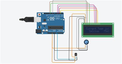 Menggunakan Sensor Suhu Lm35 Dengan Arduino Dan Tampi