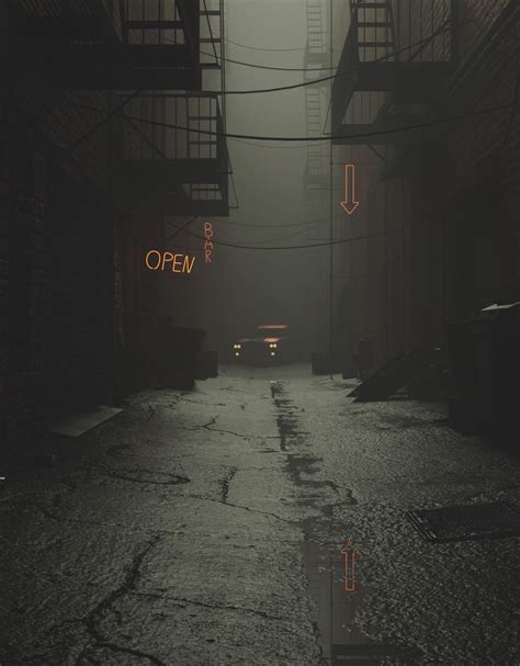 Alley Dark Aesthetic Dark City Dark Photography