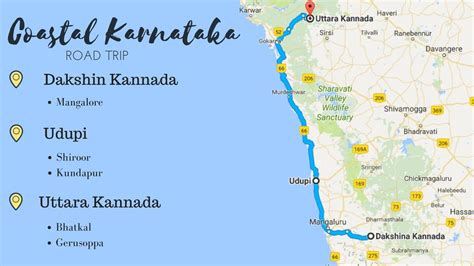 Coastal Karnataka Road Trip Itinerary Route Distance Cost Tripoto