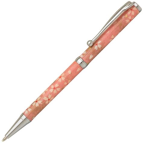 See more ideas about sailor pens, fountain pen, pen. Handmade Ballpoint Pen, Mino Washi Series Premier, Sakura - Red | OrientalSouls.com