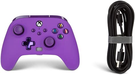 Power A Enhanced Wired Controller Royale Purple Series Xs
