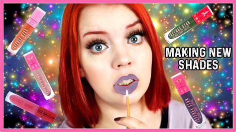 Making New Jeffree Star Lipstick Colors 6 Youtube