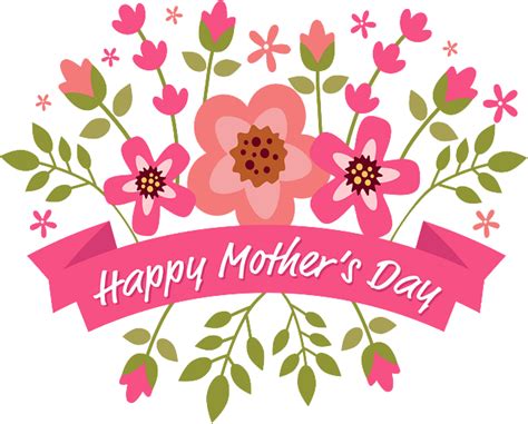 Happy Mothers Day Flower Png Transparent Image Png Arts