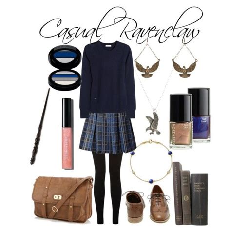 Casual Ravenclaw By Pieisyummy On Polyvore Featuring Moda Equipment