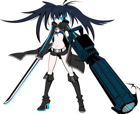 Black Rock Shooter Vector By Rodrigobatalhone On Deviantart