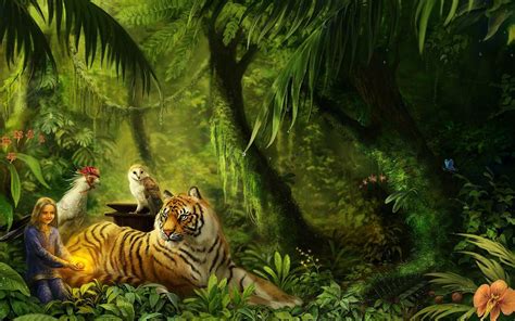 47 Jungle Animal Wallpapers Wallpapersafari