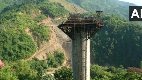 Worlds Tallest Railway Bridge Pier To Come Up In Manipur Latest News