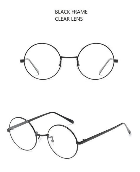 Harry Potter Glasses Men Vintage Black Eyewear Frame 2018 Round Glasse