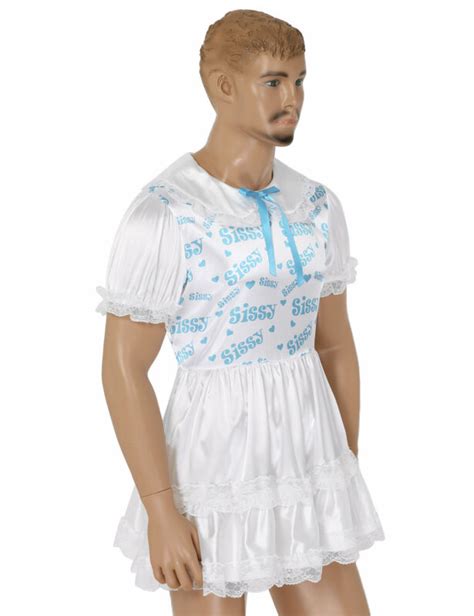 Men Sissy Lingerie Lace Satin Skirt Dress Underwear Sleepwear Nightdress Costume Ebay