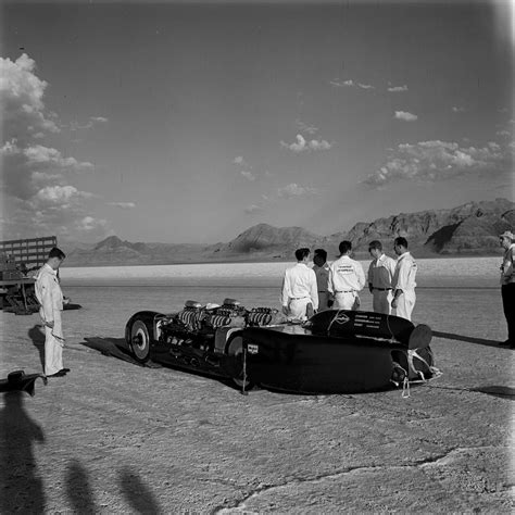 Bonneville Salt Flats 1960 Mickey Thompson And Challenger 1