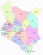 Kenya County names as of 2014. | Download Scientific Diagram