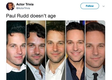 Paul Rudd Was Finally Asked About Why He Doesnt Age And His Response