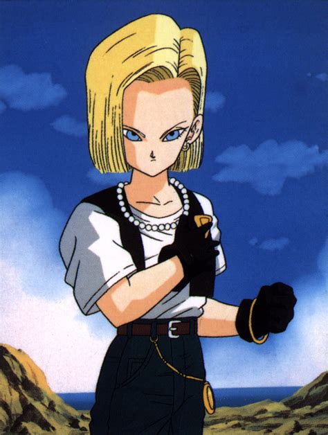 Dragon Ball Characters Android 18 Dragonball Dbz Gt Characters