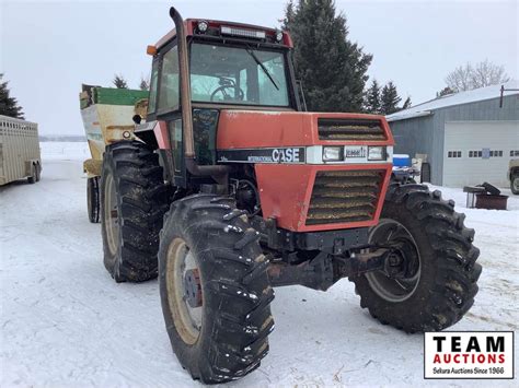 1986 Case International 2096 Mfwd Loader Tractor 21bb Team Auctions