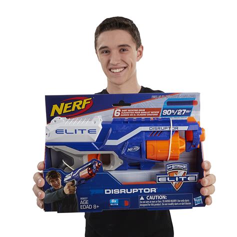 Versions of the game come packaged with. NERF N-Strike Elite Disruptor - Blaster-Time