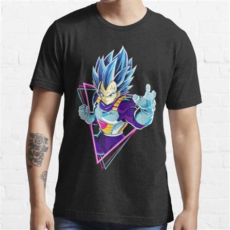 Vegeta Dragon Ball T Shirt For Sale By Hellyford Redbubble Vegeta Super Saiyan Blue T