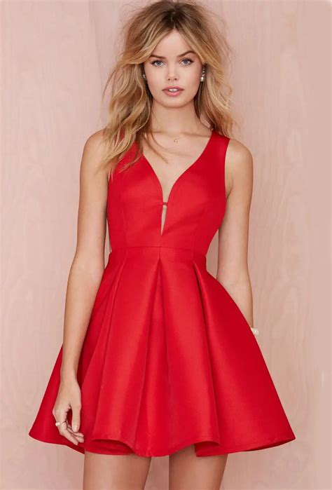 27 Vestidos Rojos Cortos ¡para Mostrar Tu Lado Más Sensual