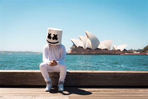 2016 Marshmello Dj Hd Music 4k Wallpapers Images Backgrounds
