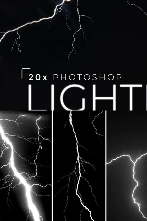 Photoshop Lightning Brushes Masterbundles