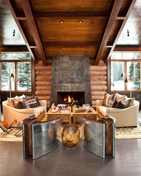 Rustic Log Cabin Features Cozy Living In Mountain Village Of Telluride